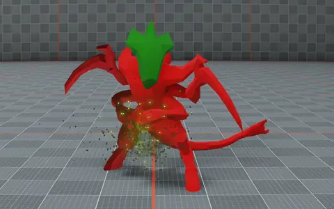 Devourer Warrior hitboxes