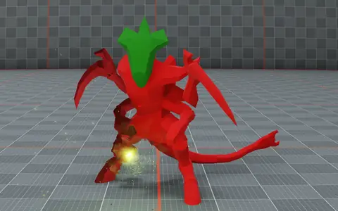 Venom Cannon Warrior hitboxes